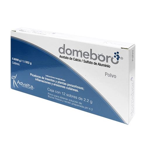 Domeboro Polvo 2.2G Con 12 (Acetato Calcio/Sulfato Aluminio)