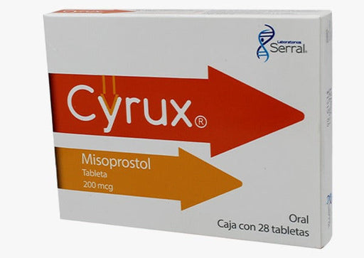 Cyrux 200Mg Con 28 Tabletas (Misoprostol)