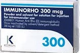 Immunorho Frasco 300Mcg Con 1 Ampulas (Inmunoglobulina Humana Anti-D)