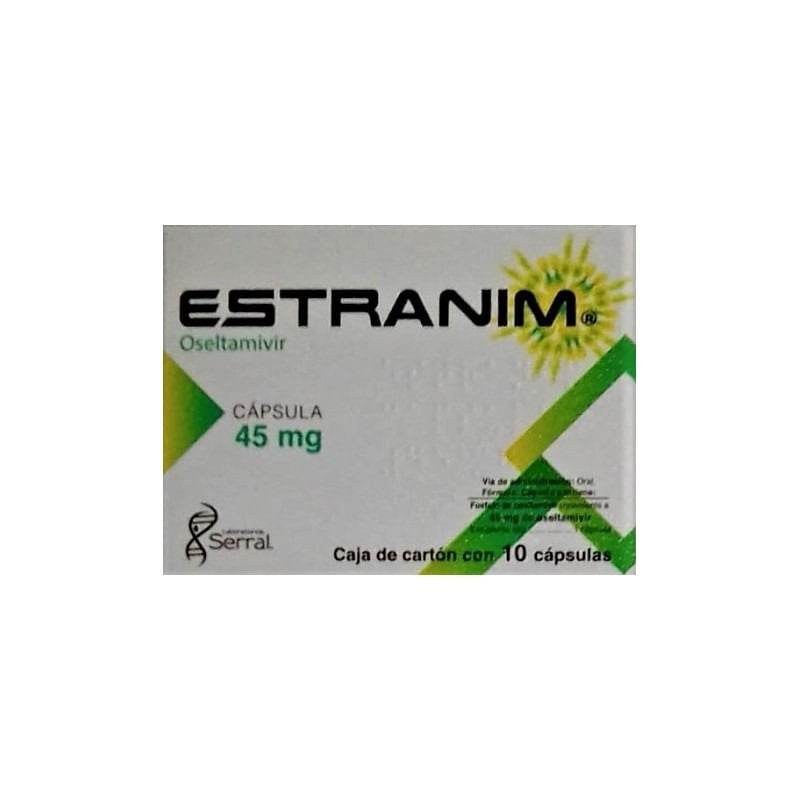 Estranim 75Mg Con 10 Capsulas (Oseltamivir)