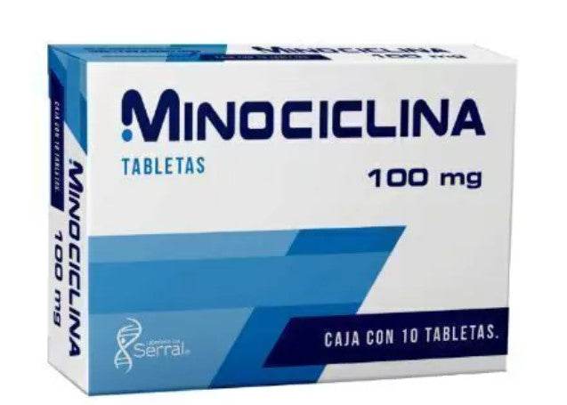 Minociclina 100Mg Con 10 Serral Tabletas - WeCare Pharma