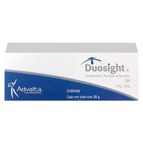 Duosight Gel 1%/5% 30G (Clindamicina/Peroxido De Benzoilo)