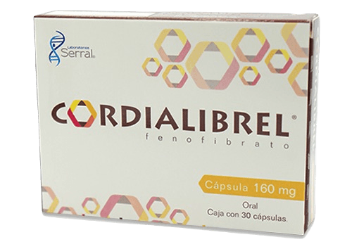 Cordialibrel 160Mg Con 30 Capsulas (Fenofibrato)