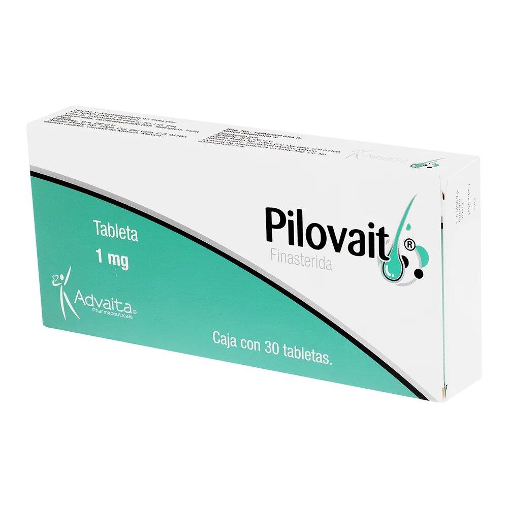 Pilovait 1Mg Con 30 Tabletas (Finasterida)