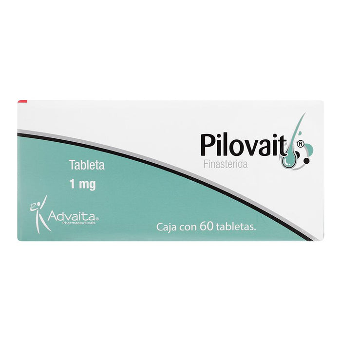 Pilovait 1Mg Con 60 Tabletas (Finasterida)