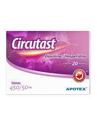 Circutast 450/50Mg Con 20 Tabletas (Diosmina/Hesperidina) - WeCare Pharma