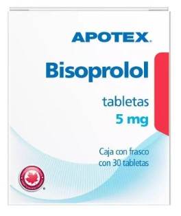 Bisoprolol 5Mg Con 30 Apotex Tabletas - WeCare Pharma