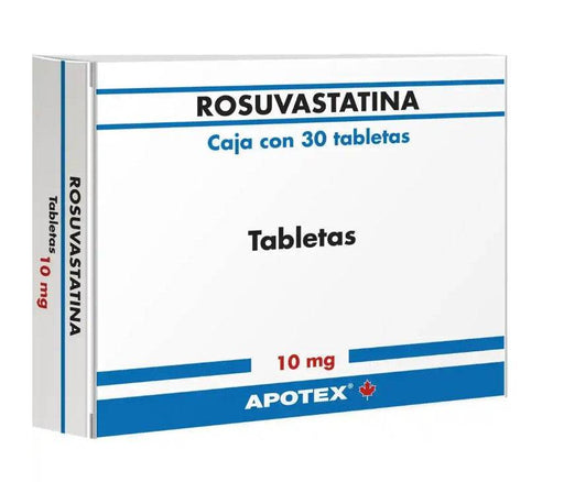 Rosuvastatina 10Mg Con 30 Apotex Tabletas - WeCare Pharma