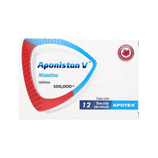 Aponistan V Vaginal 100000Unid Con 12 Tabletas (Nistatina) - WeCare Pharma