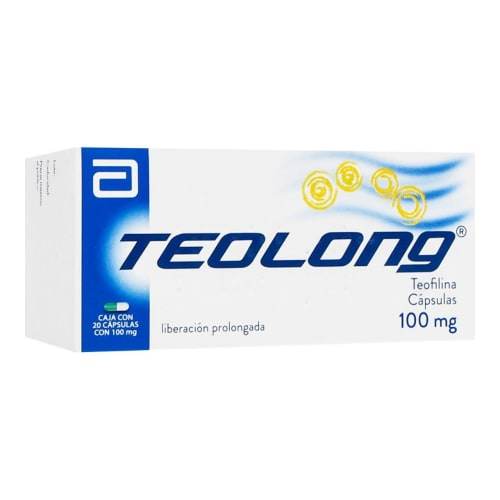 Teolong 100Mg Con 20 Tabletas (Teofilina) - WeCare Pharma