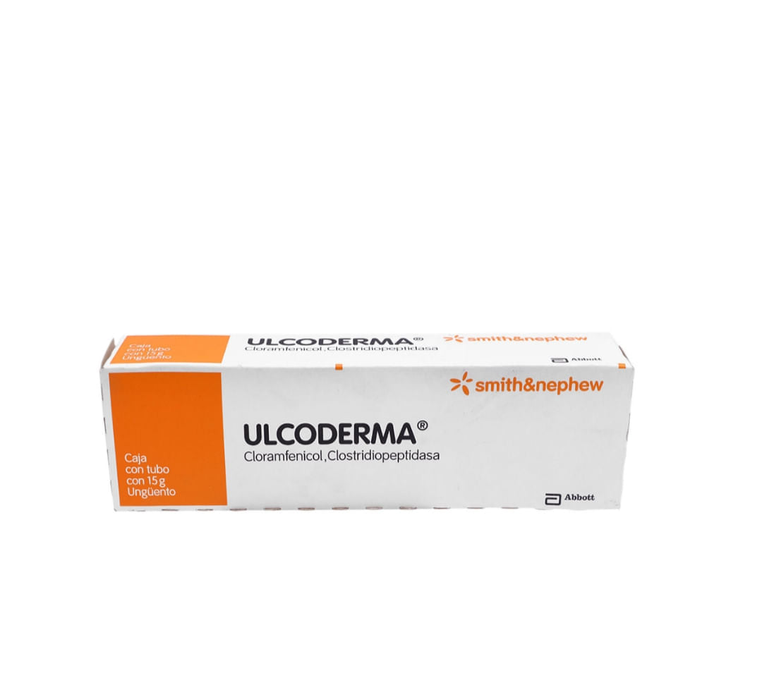 Ulcoderma Ung 0.6Unid/0.01G 15G (Colagenasa/Cloranfenicol)