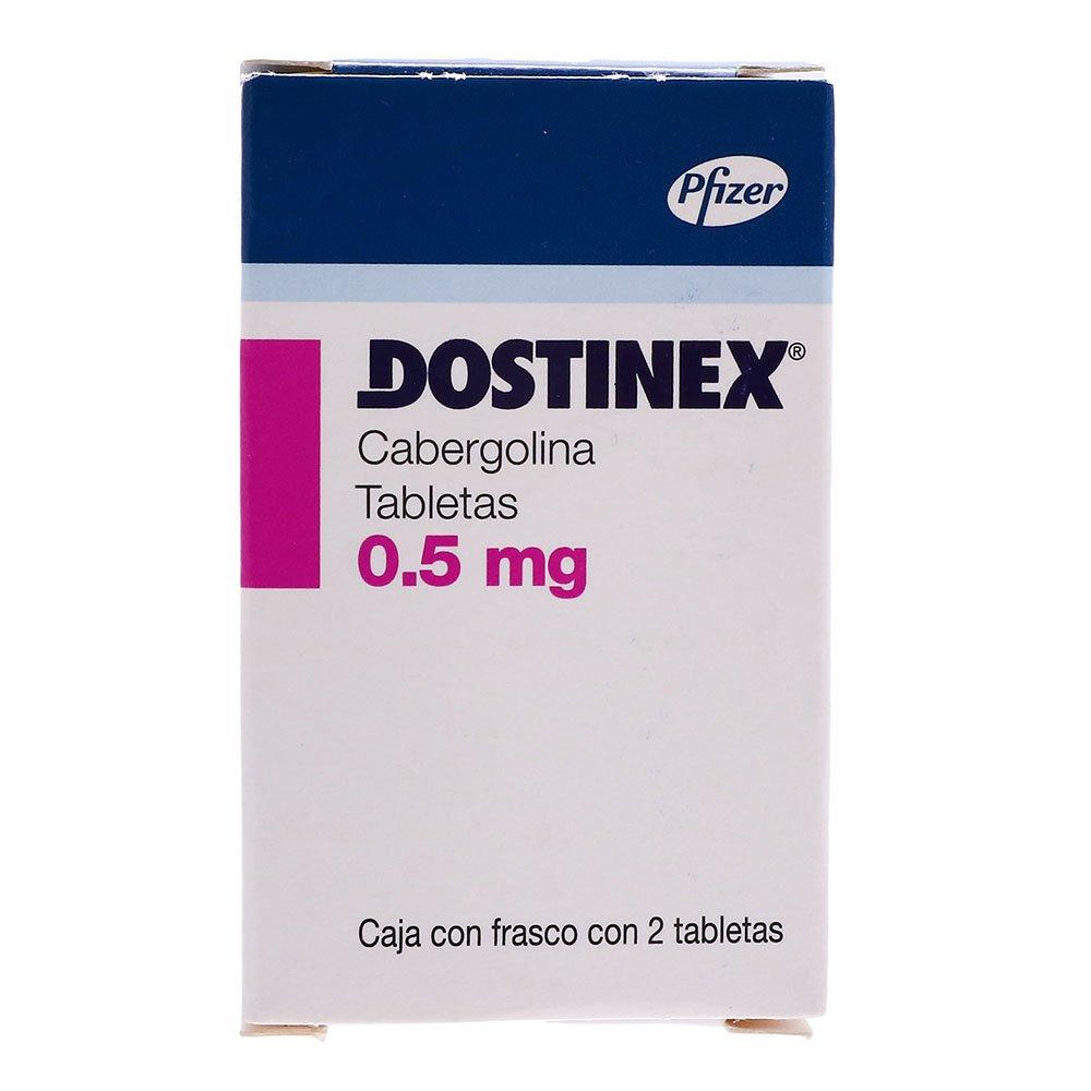 Dostinex 0.5Mg Con 2 Tabletas (Cabergolina)