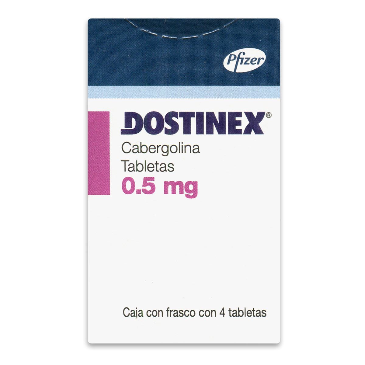 Dostinex 0.5Mg Con 4 Tabletas (Cabergolina)