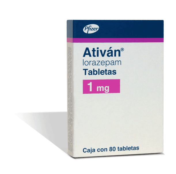Ativan (Lorazepam) Tabletas 1Mg Con 80 - WeCare Pharma