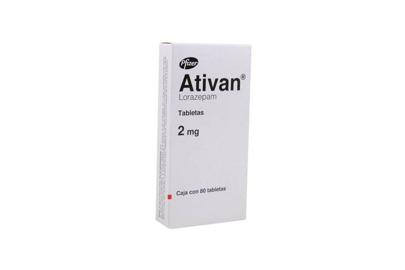 Ativan (Lorazepam) Tabletas 2Mg Con 80 - WeCare Pharma