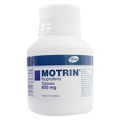 Motrin 600Mg Con 45 Tabletas (Ibuprofeno)