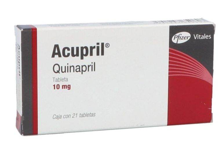 Acupril 10Mg Con 21 Tabletas (Quinapril) - WeCare Pharma