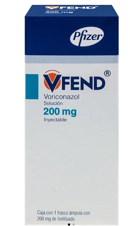 Vfend 200Mg Con 1 Ampulas (Voriconazol)