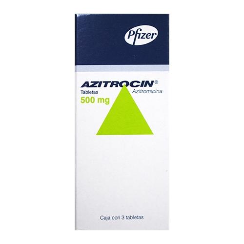 Azitrocin 500Mg Con 3 Tabletas (Azitromicina)