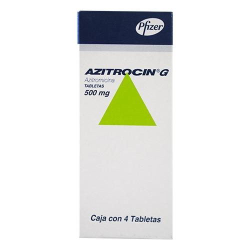 Azitrocin G 500Mg Con 4 Tabletas (Azitromicina)