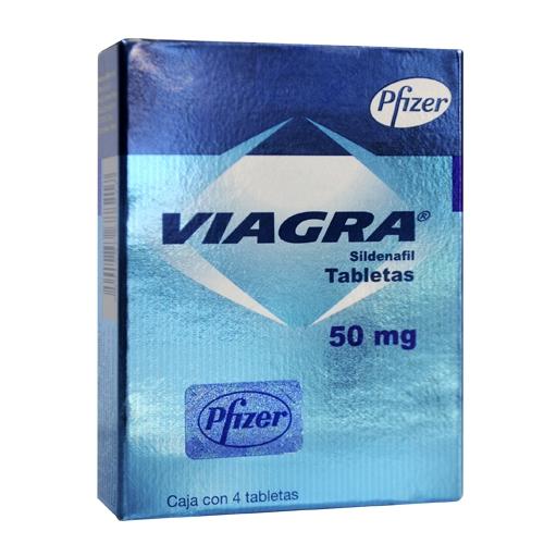 Viagra 50Mg Con 4 Tabletas (Sildenafil)