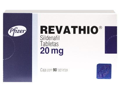 Revathio 20Mg Con 90 Tabletas (Sildenafil)