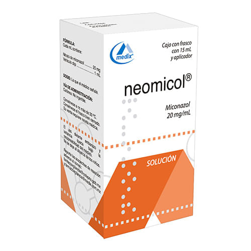 Neomicol Solución 20Mg 15Ml (Miconazol)