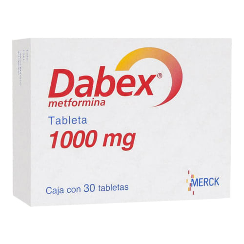 Dabex 1000Mg Con 30 Tabletas (Metformina)