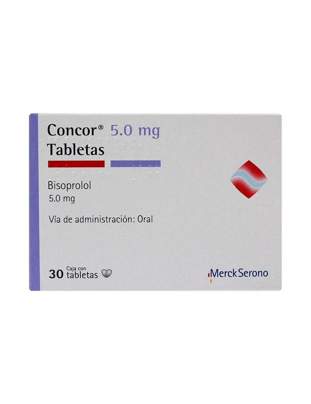 Concor 5Mg Con 30 Tabletas (Bisoprolol)