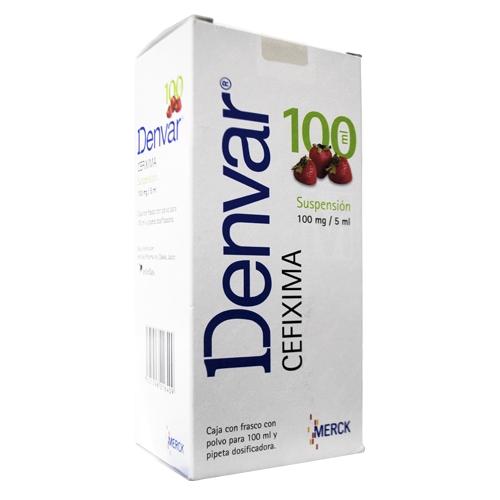 Denvar Suspensión 100Mg/5Ml 100Ml (Cefixima)