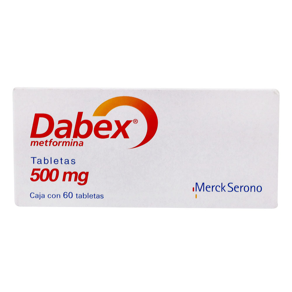 Dabex 500Mg Con 60 Tabletas (Metformina)