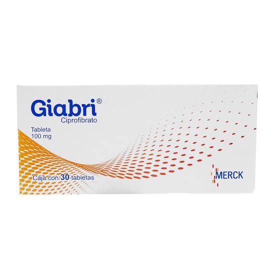 Giabri 100Mg Con 30 Tabletas (Ciprofibrato)