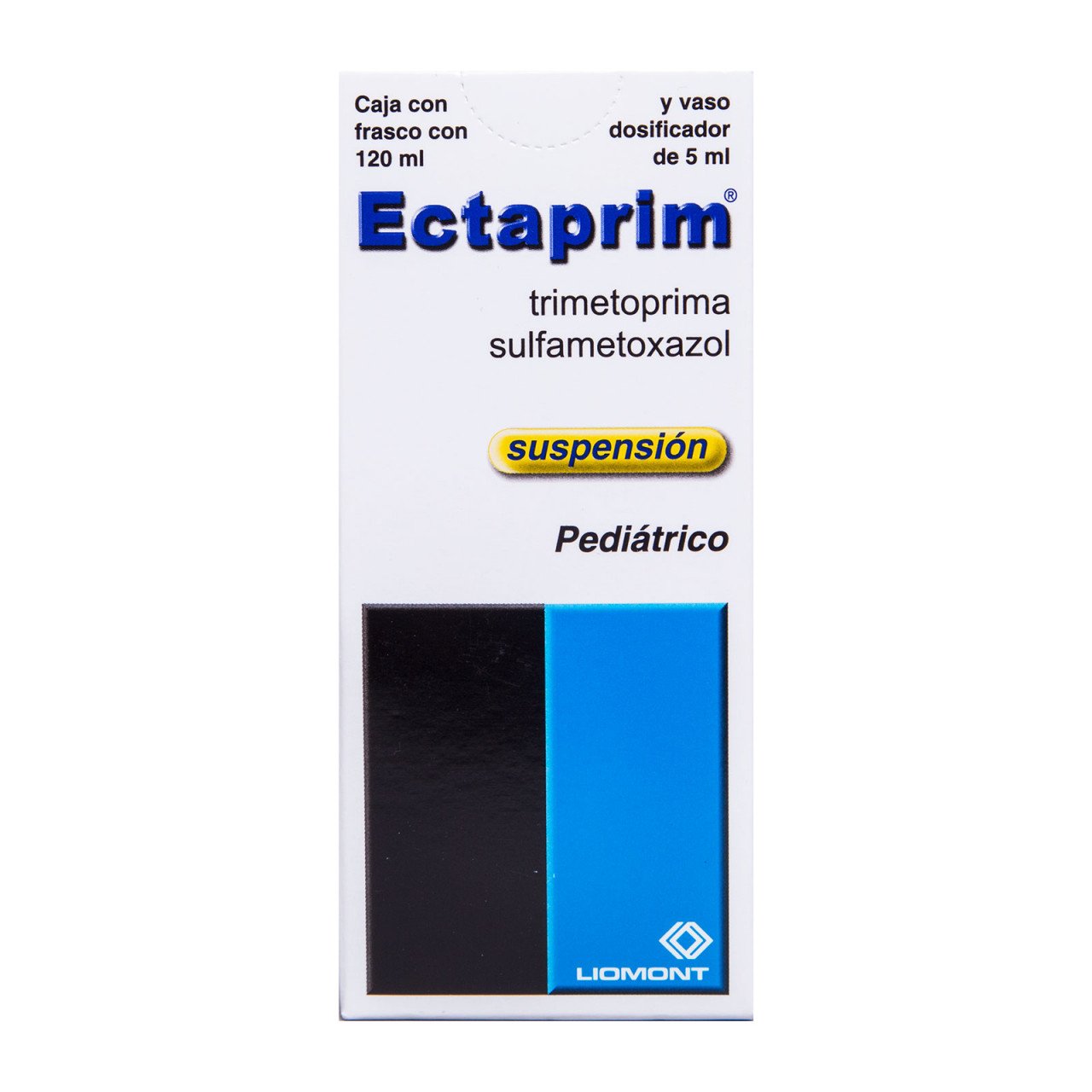 Ectaprim Solución 40Mg/200Mg/5Ml 120Ml (Trimetoprima/Sulfametoxazol)