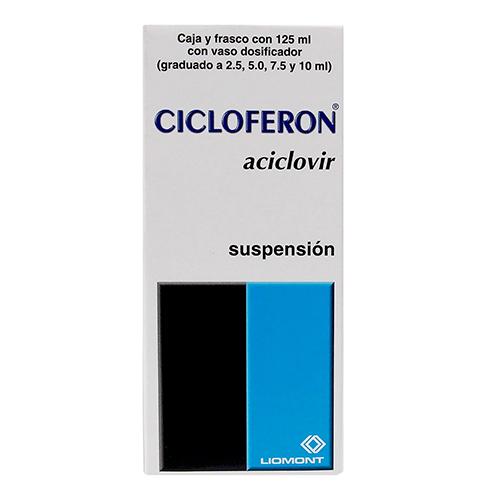 Cicloferon Suspensión 200Mg/5Ml 125Ml (Aciclovir)