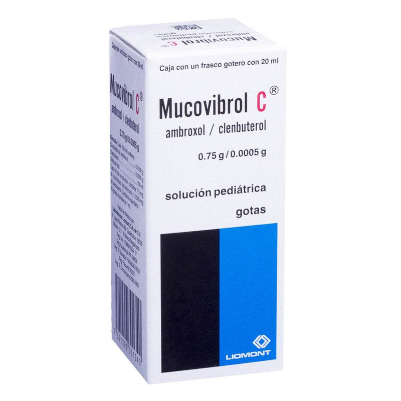 Mucovibrol C Gotas 0.75G/0.0005G 20Ml (Ambroxol/Clenbuterol) - WeCare Pharma