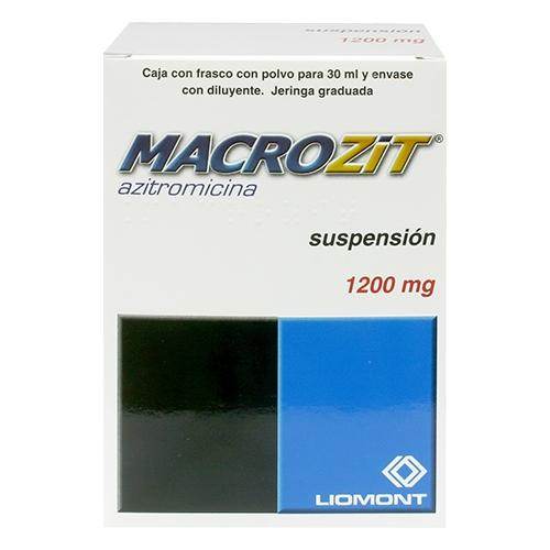 Macrozit Suspensión 1200Mg 30Ml (Azitromicina) - WeCare Pharma
