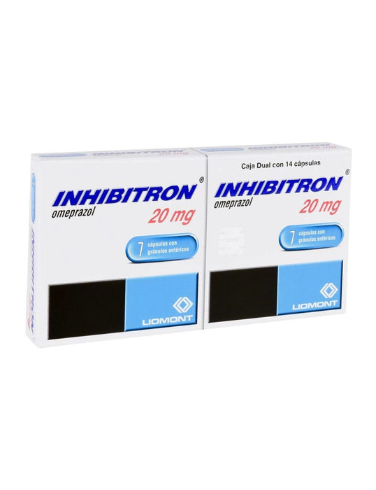 Inhibitron 20Mg Con 14 Duopack Capsulas (Omeprazol)