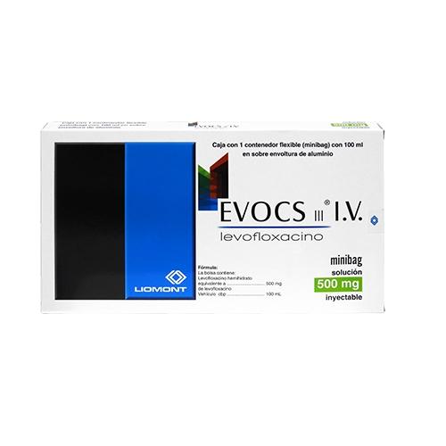 Evocs Minibag 500Mg Con 1 (Levofloxacino)