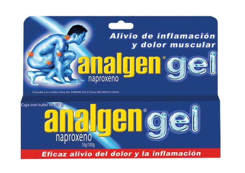 Analgen Gel 30G (Naproxeno) - WeCare Pharma