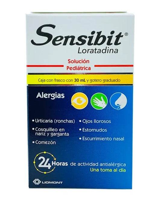 Sensibit Ped Solución 1% 60Ml (Loratadina) - WeCare Pharma