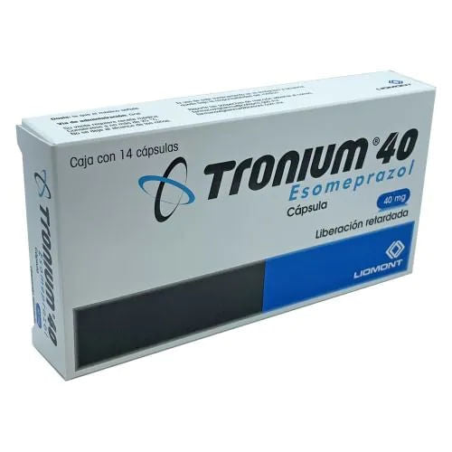 Tronium 40Mg Con 14 Capsulas (Esomeprazol)