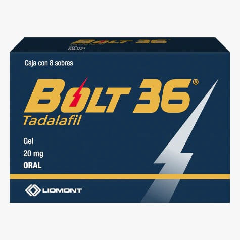 Bolt 36 Gel 20Mg Con 8 (Tadalafil)