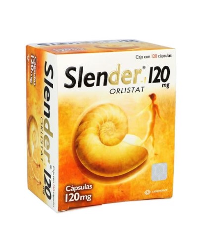 Slender 120Mg Con 120 Capsulas (Orlistat)