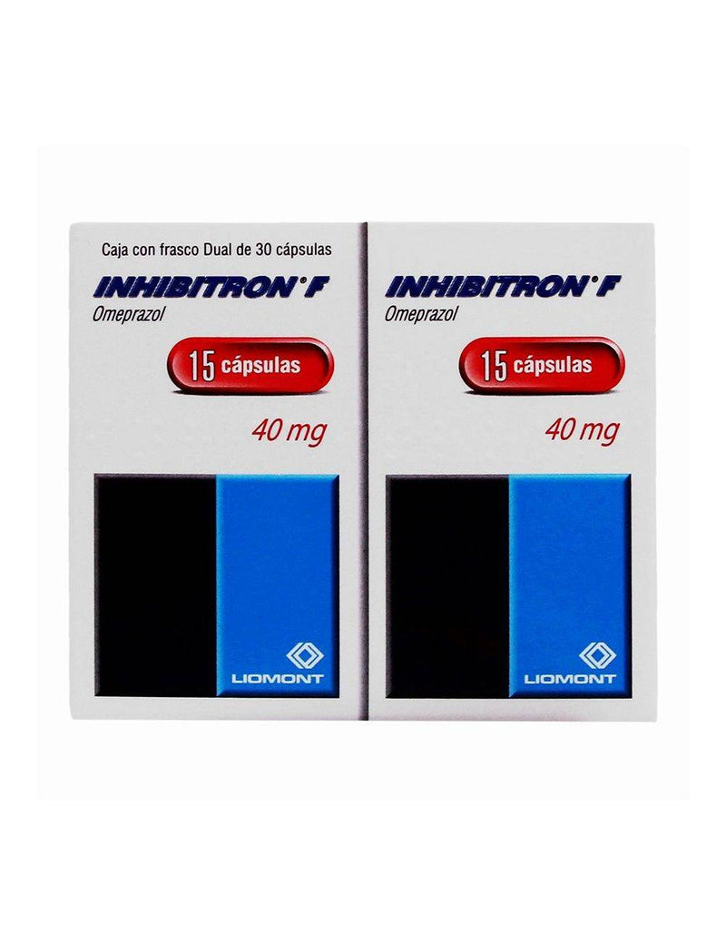 Inhibitron F 40Mg Con 30 Duopack Capsulas (Omeprazol) - WeCare Pharma