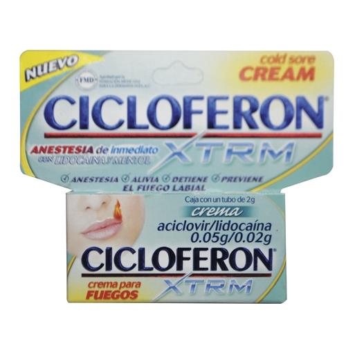 Cicloferon Xtrm Crema 2G (Aciclovir/Lidocaina)