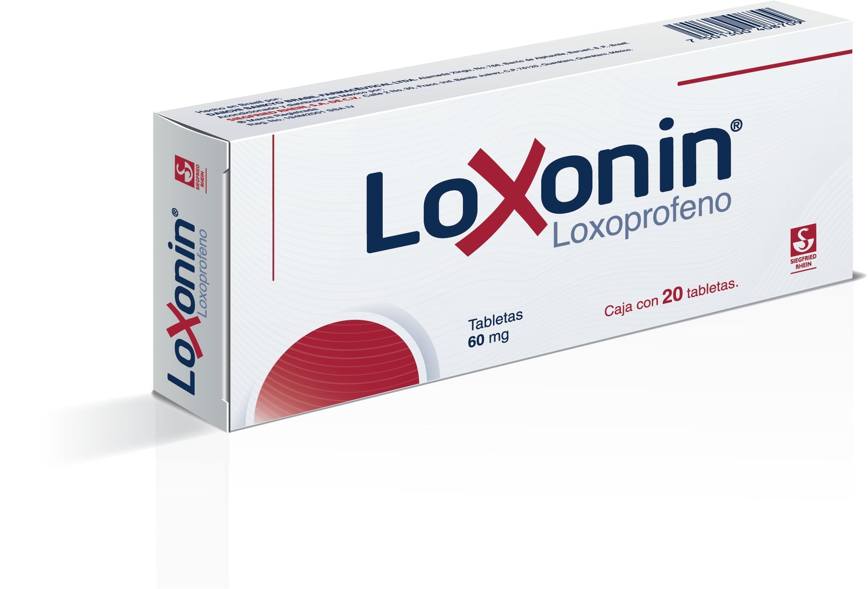 Loxonin 60Mg Con 20 Capsulas (Loxoprofeno)