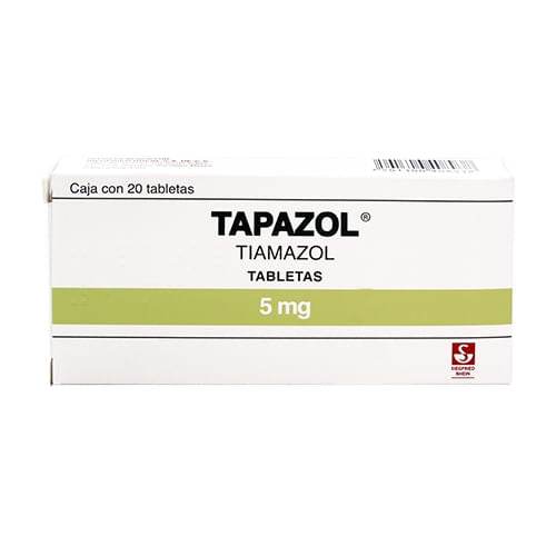 Tapazol 5Mg Con 20 Tabletas (Tiamazol) - WeCare Pharma