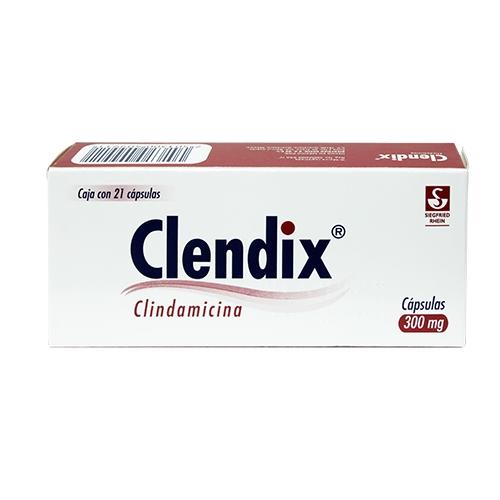 Clendix 300Mg Con 21 Capsulas (Clindamicina)