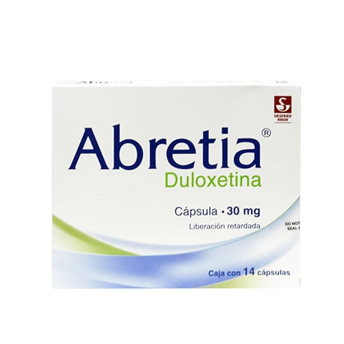 Abretia 30Mg Con 14 Capsulas (Duloxetina)