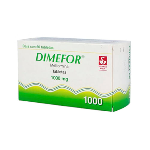 Dimefor 1000Mg Con 60 Tabletas (Metformina)